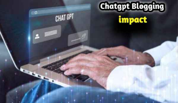 Chatgpt blogging impact image with firstdigishala logo
