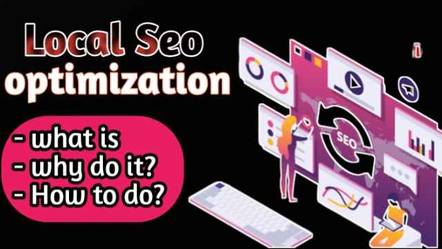 Local seo optimization: what is why do it how to do image with firstdigishala logo