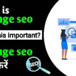 What is on page seo: why is this important on page seo kaise kare image with firstdigishala logo