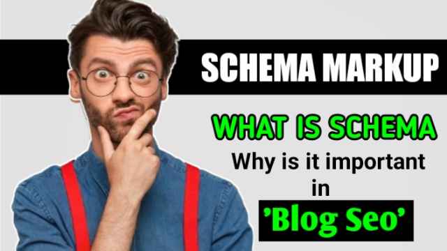 Schema markup what is schema why is it important in blog seo image with firstdigishala logo