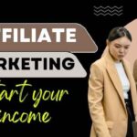 Affiliate marketing start your income image with firstdigishala logo