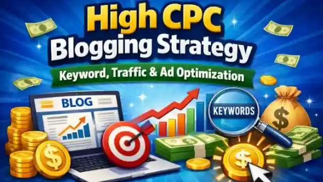 High CPC Blogging Strategy – Keyword, Traffic & Ad Optimization guide for bloggers