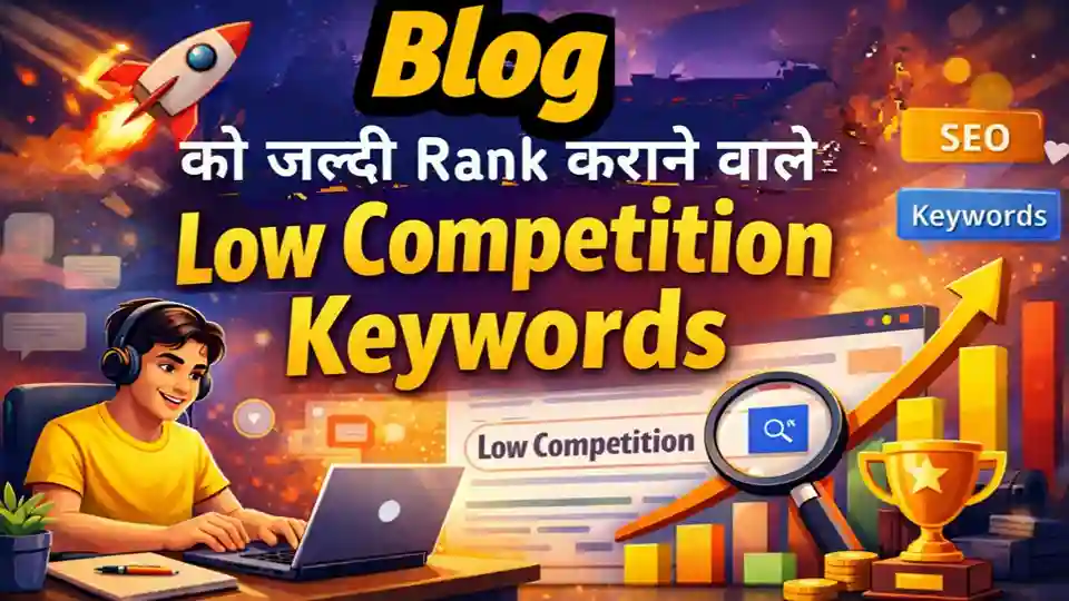 Low competition keywords kaise search kare?